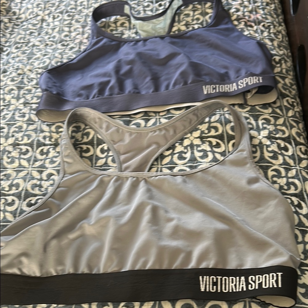 Victoria's Secret Gray and Blue Sports Bras for Intimates & Sleepwear
